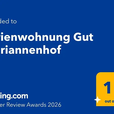 아파트 Gut Mariannenhof *